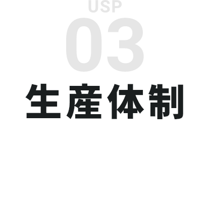 03　生産体制
